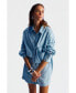 ფოტო #3 პროდუქტის Women's Minimal Draped Shirt