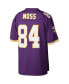 Фото #2 товара Men's Randy Moss Purple Minnesota Vikings Legacy Replica Jersey