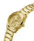 Guess Herren Multifunkion Armbanduhr ZEN gold 42 mm GW0707G3