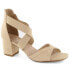 Фото #1 товара Filippo W PAW539B heeled sandals with elastic bands, beige