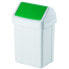 Фото #1 товара Kosz pojemnik na śmieci do segregacji odpadów - zielony 25L