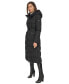 ფოტო #8 პროდუქტის Womens Maxi Belted Hooded Puffer Coat