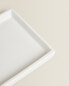 Фото #8 товара White earthenware bathroom tray