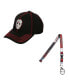 Фото #1 товара Men's Jason Mask Snapback Hat & Lanyard Combo Set