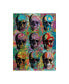 Фото #1 товара Dean Russo '9 Skulls' Canvas Art - 14" x 19"