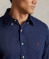 Фото #9 товара Men's Classic Fit Linen Shirt