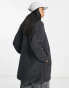 Фото #3 товара Jack Wolfskin High Cloud full zip borg long jacket in black