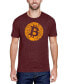 Фото #1 товара Men's Bitcoin Premium Word Art T-shirt