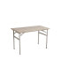 Фото #1 товара Folding table desk 31.5x15.7 inches computer Workstation No Install BEIGE