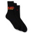 HUGO Rib Flames socks 3 pairs