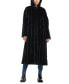 ფოტო #6 პროდუქტის Women's Hooded Faux-Fur Maxi Coat