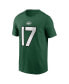 ფოტო #3 პროდუქტის Men's Garrett Wilson Green New York Jets Player Name and Number T-shirt