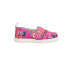Фото #1 товара TOMS Alpargata Graphic Slip On Toddler Girls Pink Flats Casual 10018648T