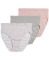 Фото #2 товара Elance Cotton French Cut Underwear 3-Pk 1541, Extended Sizes