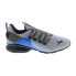 Фото #1 товара Puma Axelion Break 19497903 Mens Gray Canvas Lace Up Athletic Running Shoes 11