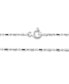 Фото #4 товара Giani Bernini sterling Silver Necklace, 24" Dot Dash Link