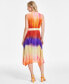 ფოტო #2 პროდუქტის Women's Ombré Pleated Midi Dress