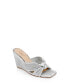 Фото #1 товара Women's Hype Knot Wedge Evening Sandals