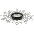 Фото #4 товара Настенное часы Versa VS-20460112 Металл Деревянный MDF 68 x 6,5 x 68 cm Чёрный