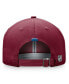 Фото #4 товара Women's Burgundy Colorado Avalanche Authentic Pro Rink Adjustable Hat