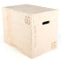 Фото #1 товара Блок плиометрический регулируемый из оливкового дерева Olive Wood Adjustable Plyometric Box Block