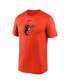 Фото #2 товара Men's Orange Baltimore Orioles Legend Fuse Large Logo Performance T-Shirt