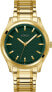 Фото #1 товара Guess Herren Armbanduhr Dex 44 mm gold, grün GW0626G2