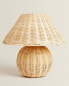 Children’s rattan table lamp