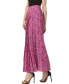 Women's Print Box Pleat Maxi Skirt