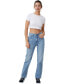 Фото #4 товара Women's Slim Straight Jeans