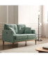 Living Space Sofa 2 Seater, Loveseat With Waterproof Fabric, USB Charge