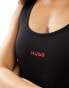 Фото #2 товара Hugo Bodywear shuffle bodysuit in black