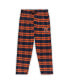 Фото #2 товара Women's Navy, Orange Chicago Bears Plus Size Badge T-shirt and Pants Sleep Set