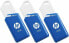 HP PNY x755w Triple Pack - 32 GB - USB Type-A - 3.2 Gen 1 (3.1 Gen 1) - 75 MB/s - Slide - Blue - White