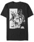 ფოტო #1 პროდუქტის Men's Three Logo Short Sleeve Crew T-shirt