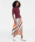 Women's Pleated Maxi Skirt, Created for Macy's