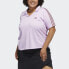 Фото #1 товара adidas women 3-Stripes Polo Shirt (Plus Size)