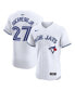 ფოტო #1 პროდუქტის Men's Vladimir Guerrero Jr. White Toronto Blue Jays Home Elite Player Jersey