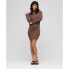 Фото #3 товара SUPERDRY Mock Neck Jersey Long Sleeve Short Dress