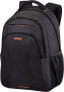 Фото #1 товара Рюкзак для ноутбука черный текстильный Plecak American Tourister At Work 17.3" czarno-pomaraczowy (33G-39-003)