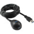Фото #1 товара InLine USB 3.2 Gen.1 Cable USB Type A M / A F + Power - with Stand - black - 2m