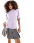 Boss oversized T-Shirt in lilac