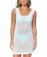 Фото #1 товара Juniors' Newport Mesh Scoop-Neck Cover-Up Dress