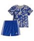Baby Boys Short Sleeve Printed T Shirt and Shorts, 2 Piece Set