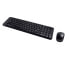 Logitech Wireless Combo MK220 - Full-size (100%) - Wireless - RF Wireless - QWERTY - Black - Mouse included