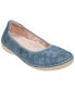 ფოტო #1 პროდუქტის Women's Kiana Perforated Round Toe Flats