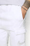 Фото #3 товара Sportswear Fleece Cargo Pant Şardonlu Eşofman Altı Beyaz