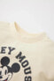 Фото #2 товара Erkek Bebek Disney Mickey & Minnie Bisiklet Yaka Sweatshirt