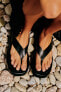 Фото #2 товара Flat strappy slider sandals ZARA
