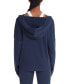 ფოტო #2 პროდუქტის Marc New York Women's Performance Long Sleeve V-neck Asymmetrical Stripe Hoodie